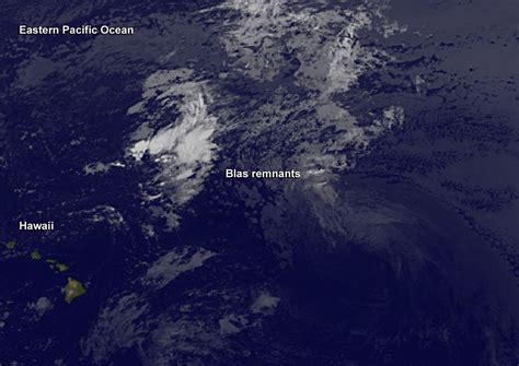Satellite Movie Shows Tropical Cyclone Blas Fading