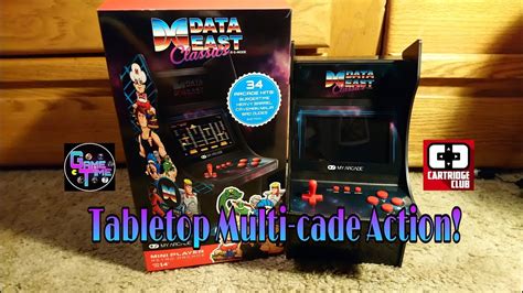 Data East Classics Mini Arcade Desktop Multi Cade Youtube