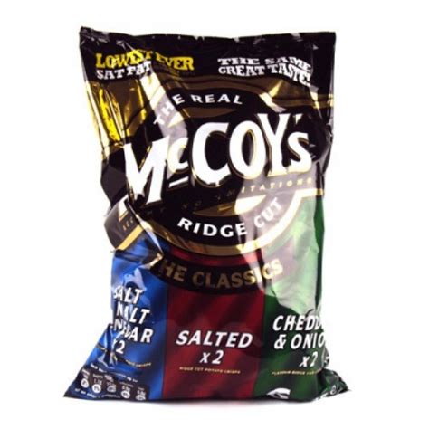 Mccoys Crisps Variety 6 Pack 214g Approved Food