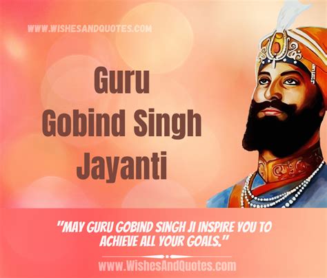 Guru Gobind Singh Jayanti Wishes Quotes Messages For Gurpurab