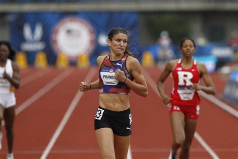 Jenna Prandini And The Oregon Ducks Go To The Front In Olympic Trials 200 Meter Qualifing