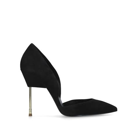 Shop Bond Black High Heel Court Shoes By Kurt Geiger London At Official Kurt Geiger Site