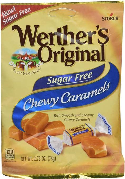 Werther S Original Sugar Free Toffees 80g