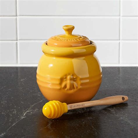 Le Creuset Honey Pot With Dipper Crate And Barrel Canada