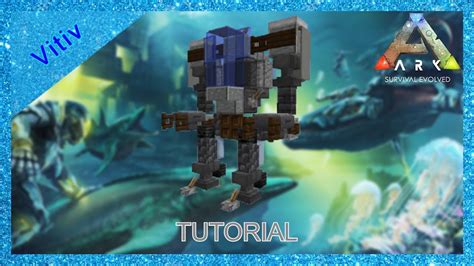 Ark Survival Evolved Exo Mek In Minecraft 11 Scale Tutorial Youtube