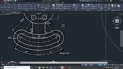 Autocad Basic Tutorial For Beginners Part 20 Youtube