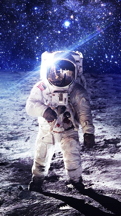 Nasa Astronaut On Moon K Wallpapers Hd Wallpapers Id