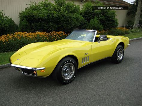 1969 Corvette Convertible With Frame Off Restoration