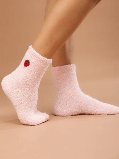 Fuzzy Socks Shein Uk
