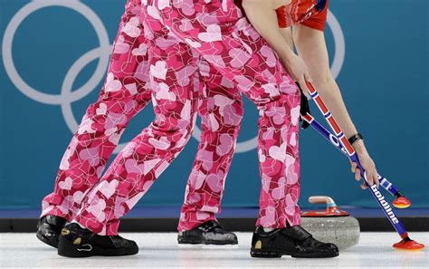 Valentines Day At The Olympics Norwegian Curling Team Curling Team