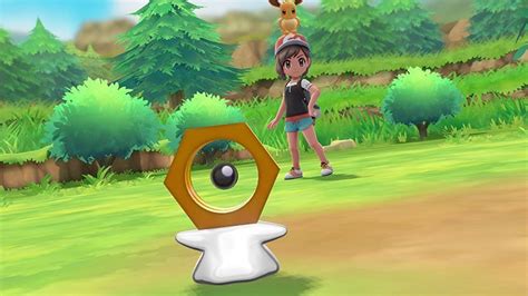 Shelgonhigh Resolution Screenshots Of Meltan In Pokémon Lets Go