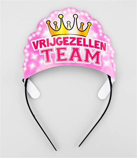 Diadeem Vrijgezellen Team Jan Monnikendam