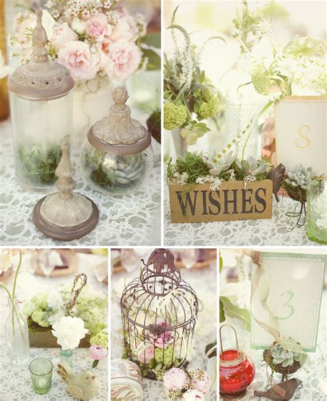 Crazy About Weddings Shabby Chic Wedding Inspiration