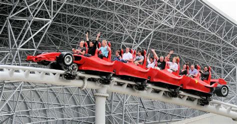 The Formula Rossa Roller Coaster At Ferrari World Fulfills Your Need For Speed