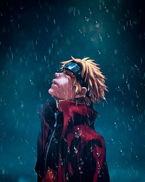 Naruto Rain Sasuke Hd Phone Wallpaper Peakpx