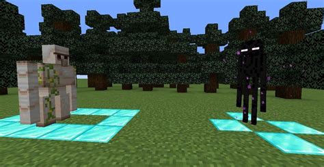 Iron Golem Vs Enderman In Minecraft How Different Are The Two Mobs