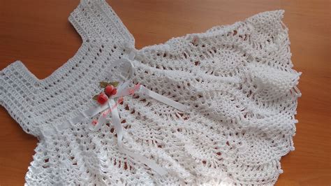 Patrones De Vestidos De Bebe A Crochet Paso A Paso At Design