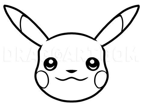 How To Draw Pikachus Face