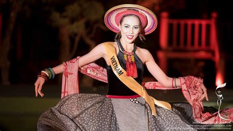 Nguyen Thi Le Quyen From Vietnam Finalist Miss Grand International 2015 In National Costume