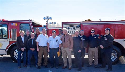 Natchitoches Parish Fire District 6 Donates Truck To Lecompte Fire