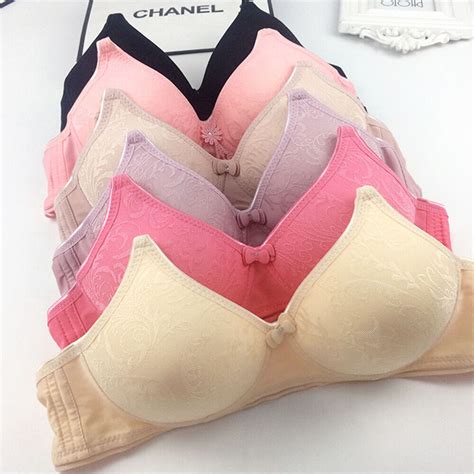 Women Lingerie No Wire Wireless Push Up Bras Lightly Padded Underwear 30 40aa Ab Ebay