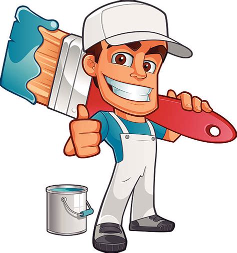 Painter Clip Art Vector Images And Illustrations Istock