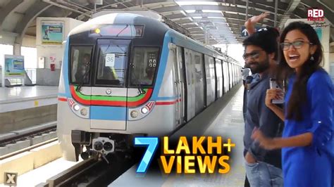 hyderabad metro train tour with red fm rjs hyderabad hyderabad metro rail youtube