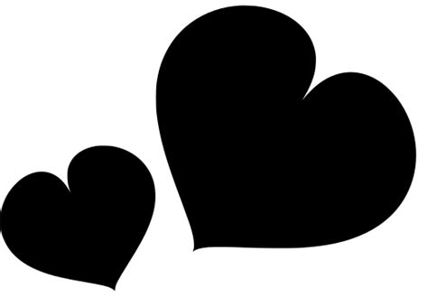Svg Love Hearts Two Free Svg Image And Icon Svg Silh