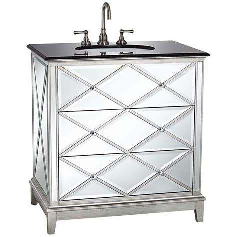 Enjoy free shipping on most stuff, even big stuff. Criss Cross Mirrored 34" Wide Single Sink Vanity - #5D542 ...