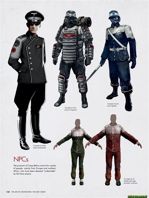 Wolfenstein Ss Prison Guards By Someone1fy On Deviantart