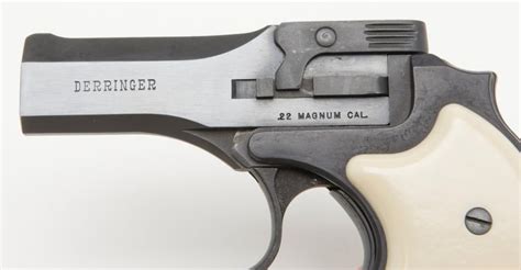 High Standard Ou Derringer 22 Magnum Cal 3 12 Barrels Blue