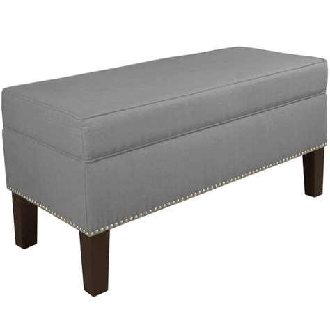shop skyline furniture linen storage bench overstock 13524654