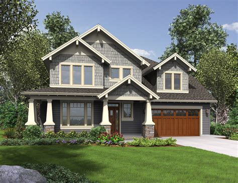 15 Story Craftsman House Plans Front Porches With Thick Tapered