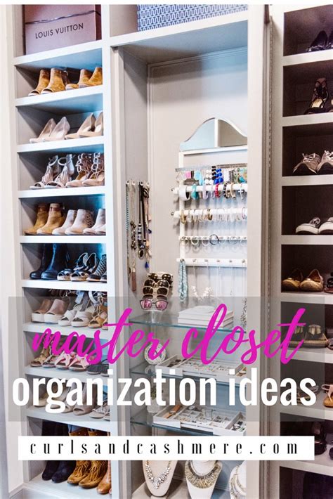 Master Closet Organization Ideas Lifestyle Curls And Cashmere