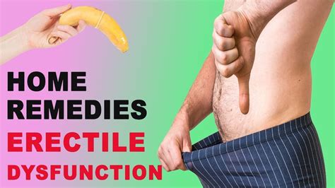 5 Best Natural Remedies For Erectile Dysfunction Treatment Youtube
