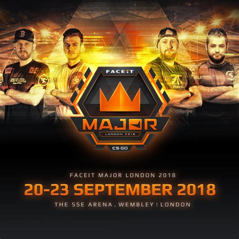 Faceit Major London 2018 Tickets Wembley The Sse Arena The Ticket