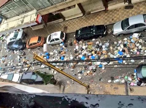 I24news Rain Produces Rivers Of Trash In Lebanese Capital