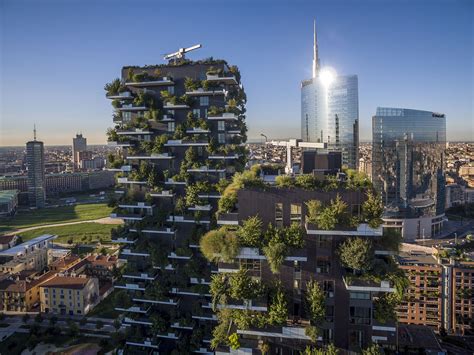 It is the second most populous city proper in the country, but sits at the centre of italy's largest urban and metropolitan area. Bosco Verticale (Vertical Forest), Milan - Greenroofs.com