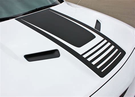 2011 2018 Dodge Challenger Decals Cuda Hood Stripes Vinyl Graphics