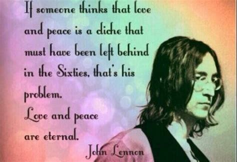 Lennon Hippie Quotes Peace Quotes John Lennon Quotes