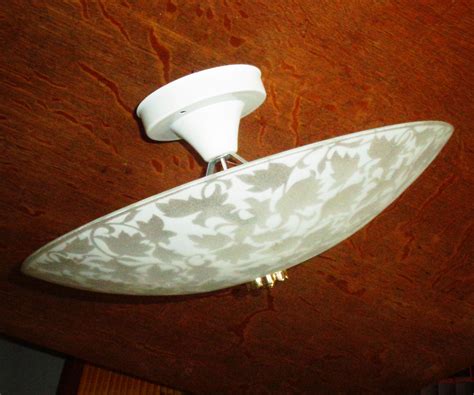Frosted Maple Leaf Saucer Light Fixture Cover On 3 Bulb Etsy Light