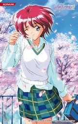 Tokimeki Memorial Hinomoto Hikari Illustration Sheet Tokimeki Memorial Illustration