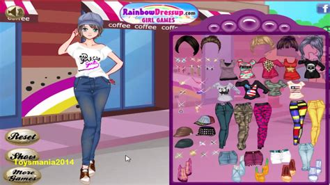 Dress Up Games Tomboy Style Coffee Run Dress Up Game For Kids Youtube