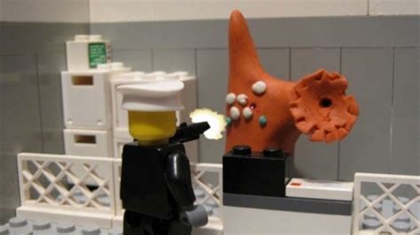 Lego Zombies And Action Virus 7g7 Before The Laboratory Disaster