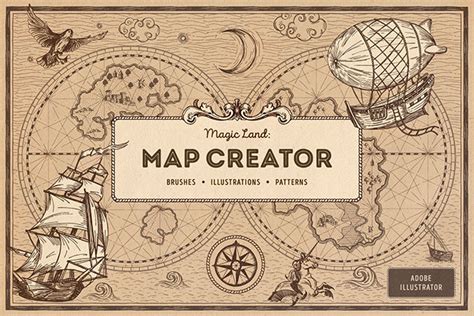Download My Free Treasure Map Maker For Adobe Illustrator