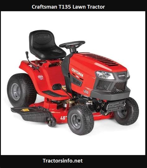 Craftsman T135 Lawn Tractor Price Specs Review 2023