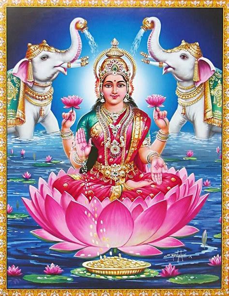 kamala one of the ten mahavidyas poster 11 5 x 9 inches unframed indian goddess goddess