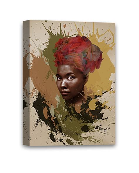 African Canvas Wall Art Digital Artwork Home Decor Prints Etsy