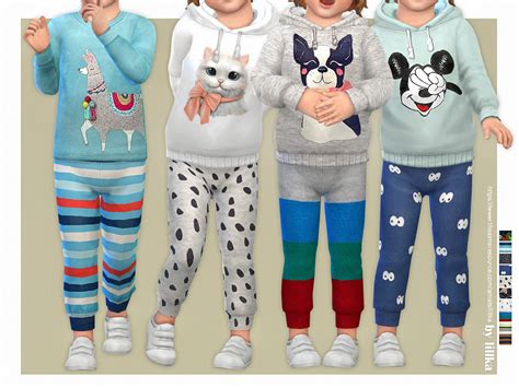 The Sims Resource Sweatpants For Toddler 05