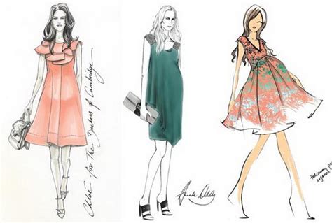 30 Cool Fashion Sketches Hative